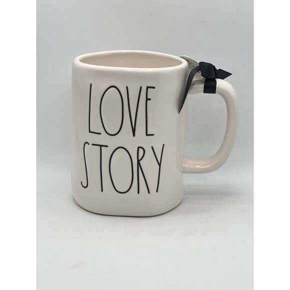 LOVE STORY Beauty and The Beast Rae Dunn Mug - Picture 1 of 3
